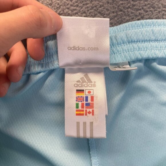 Adidas Womens Vintage Athletic Pants, Blue Size XL,Drawstring,Pockets,Embroideri - Picture 3 of 15